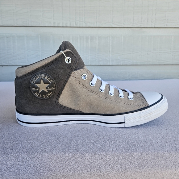 Converse CTAS High Street Mid Cargo Brown Sneakers Men SZ 10.5 Shoe A11651C - Picture 4 of 11